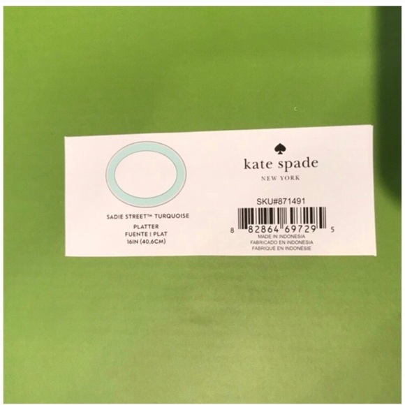 Kate Spade New York Sadie Street Dot Platter- NIB - Picture 4 of 8